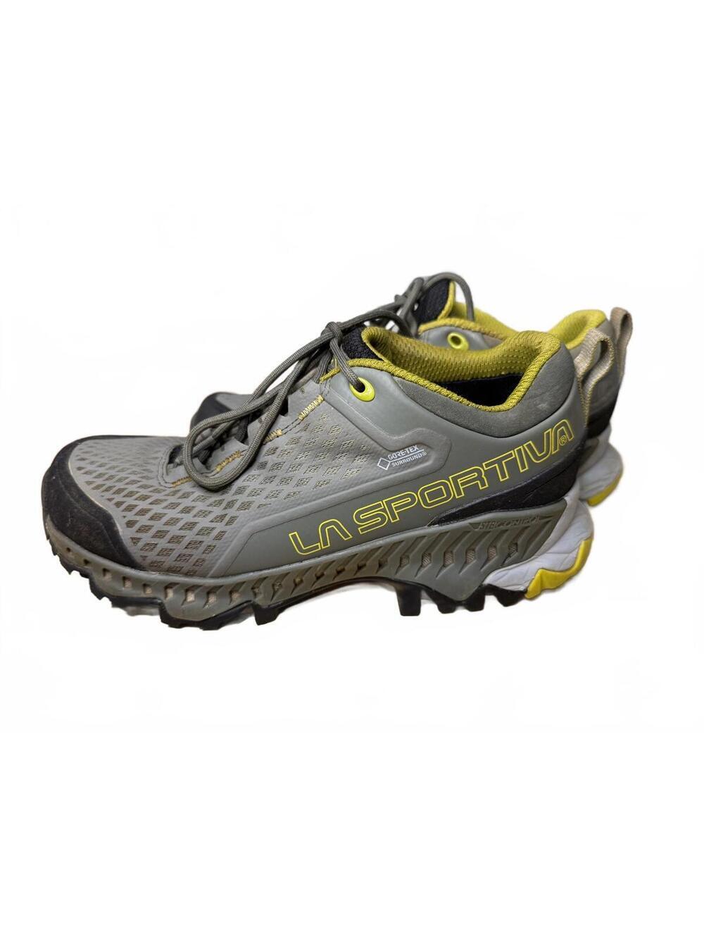 La Sportiva Spire GTX Hiking Shoes Women's Sz 6 Gray Waterproof Gore-Tex Sneaker